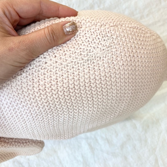 Frolics Knit Pink Elephant Pillow - Picture 12 of 12